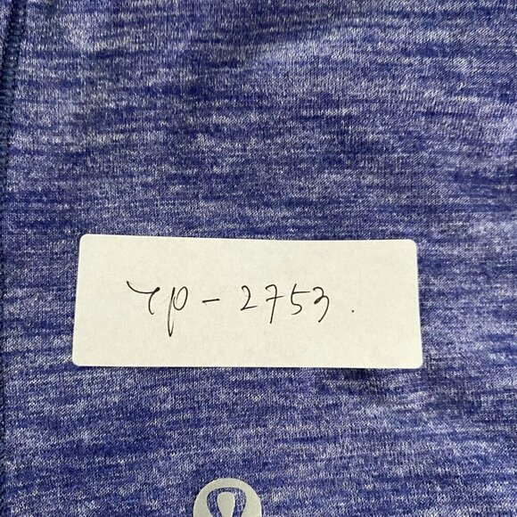 Lululemon Var-City Muscle Tank Top Size 4 Heathered Hero Blue Workout TP-2753 - Picture 7 of 7